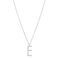 Collana Rosato Donna Cubica in Argento Zirconia RZCU05 - RZCU05
